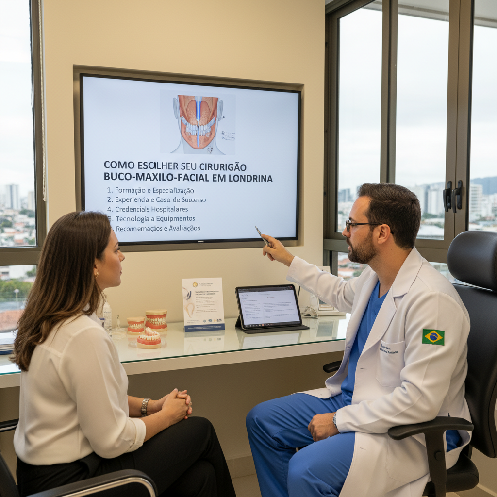 Como Escolher Cirurgião Buco Maxilo Facial em Londrina