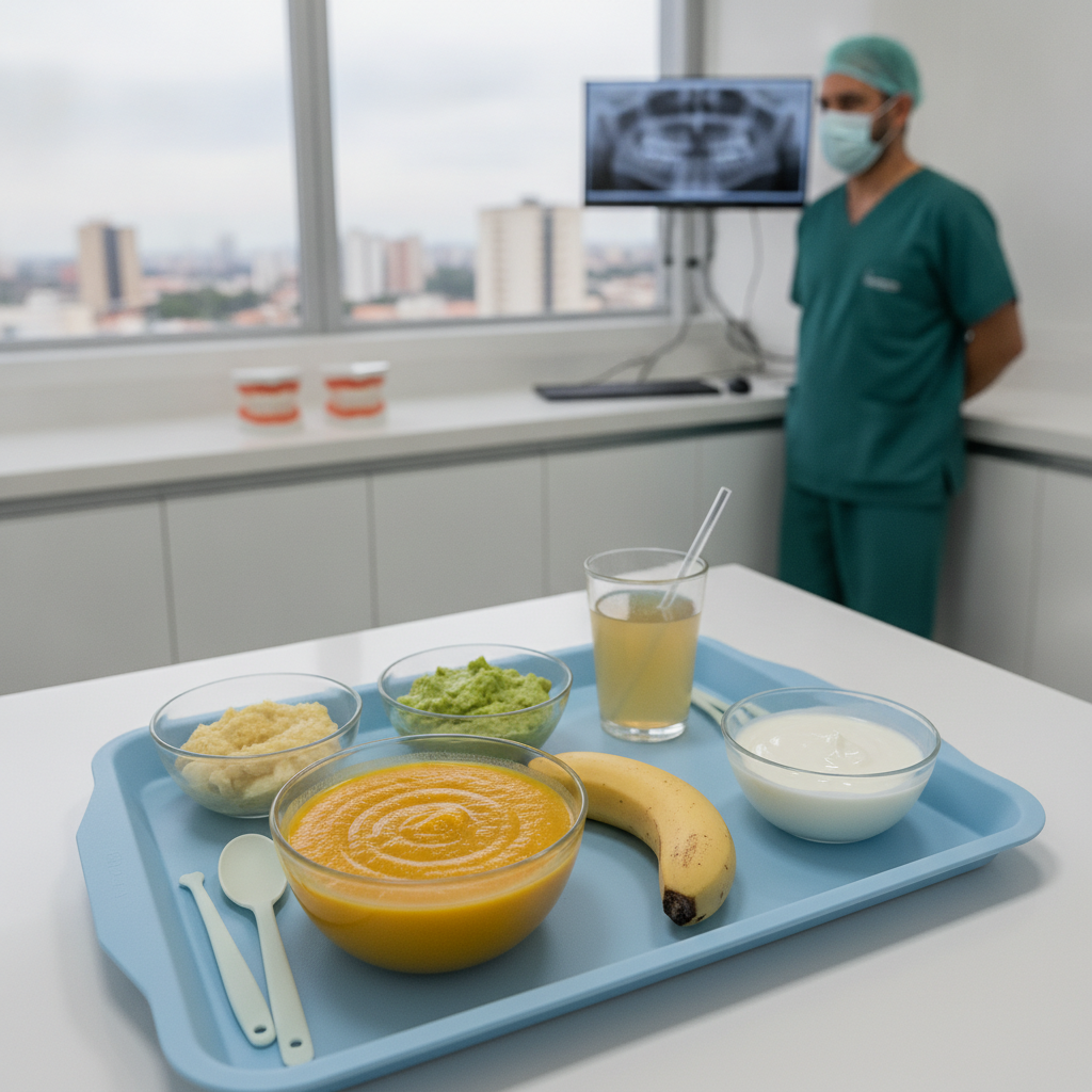 O que comer após cirurgia ortognática em Londrina