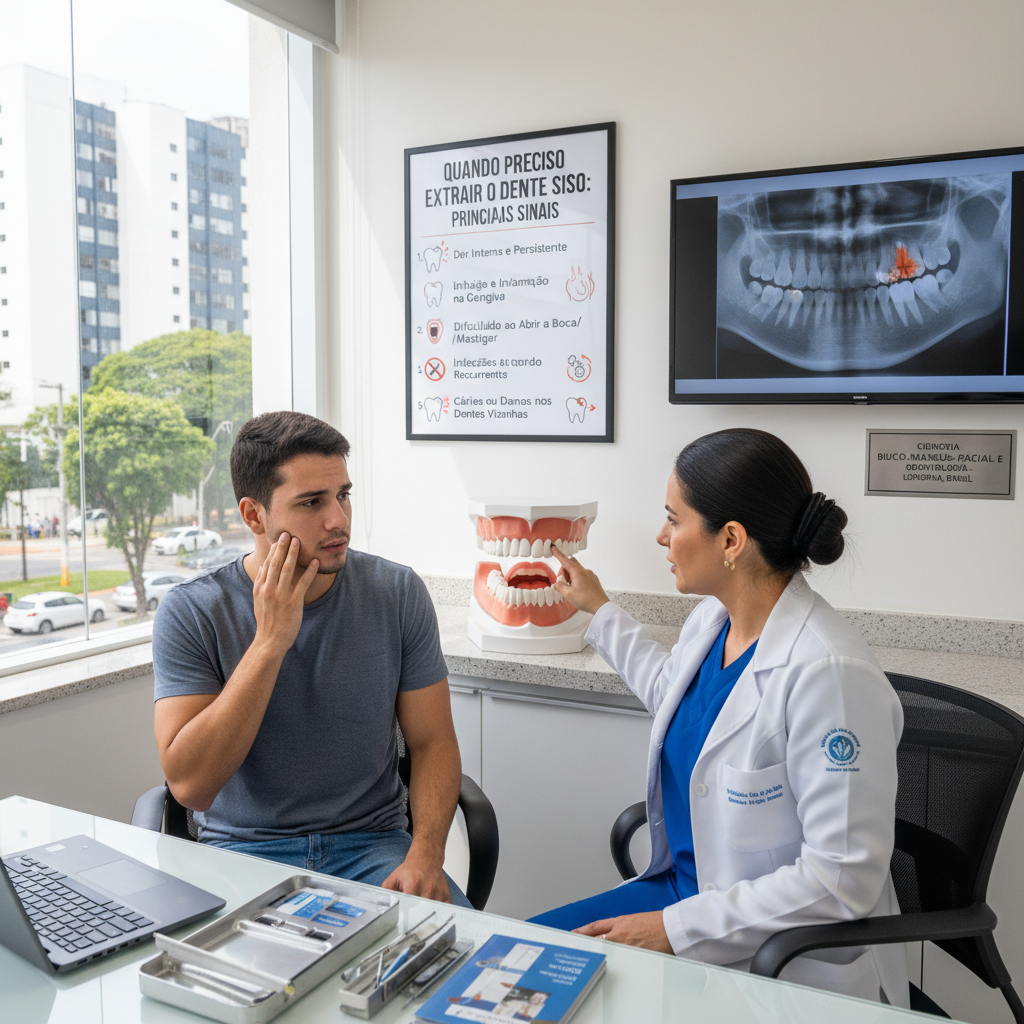 Quando Extrair Dente Siso em Londrina: Sinais e Orientações