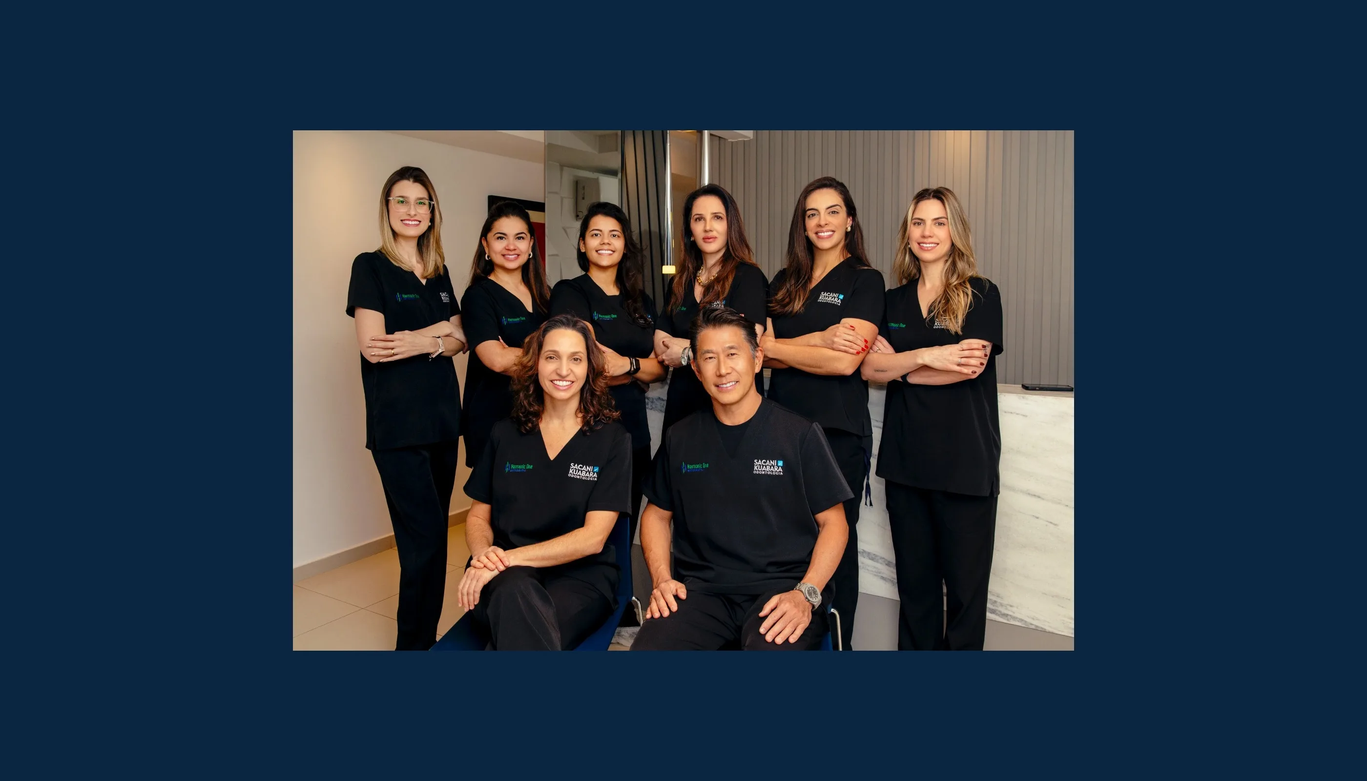 Equipe de dentistas Sacani Kuabara Odontologia
